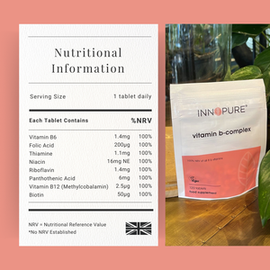 Vitamin B Complex (120 Tablets 4-Month Supply)