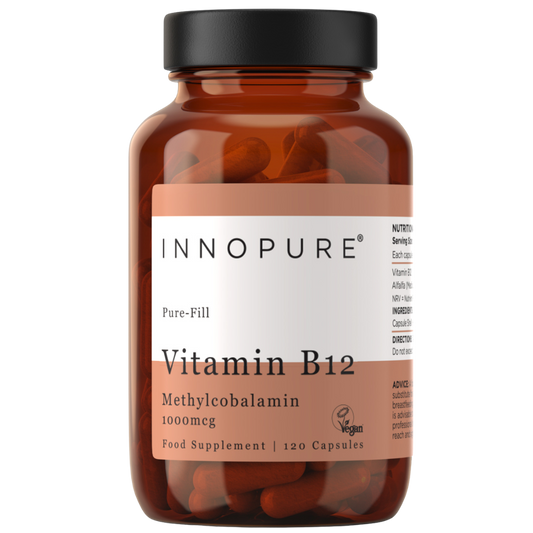 Vitamin B12 1000µg, No Fillers Or Binders, 120 Capsules