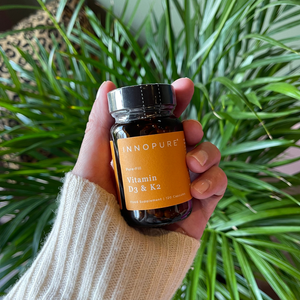 Vitamin D3 & K2 MK7 (120 Capsules 4-Month Supply)