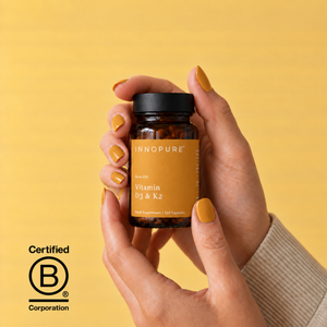 Vitamin D3 & K2 MK7 (120 Capsules 4-Month Supply)