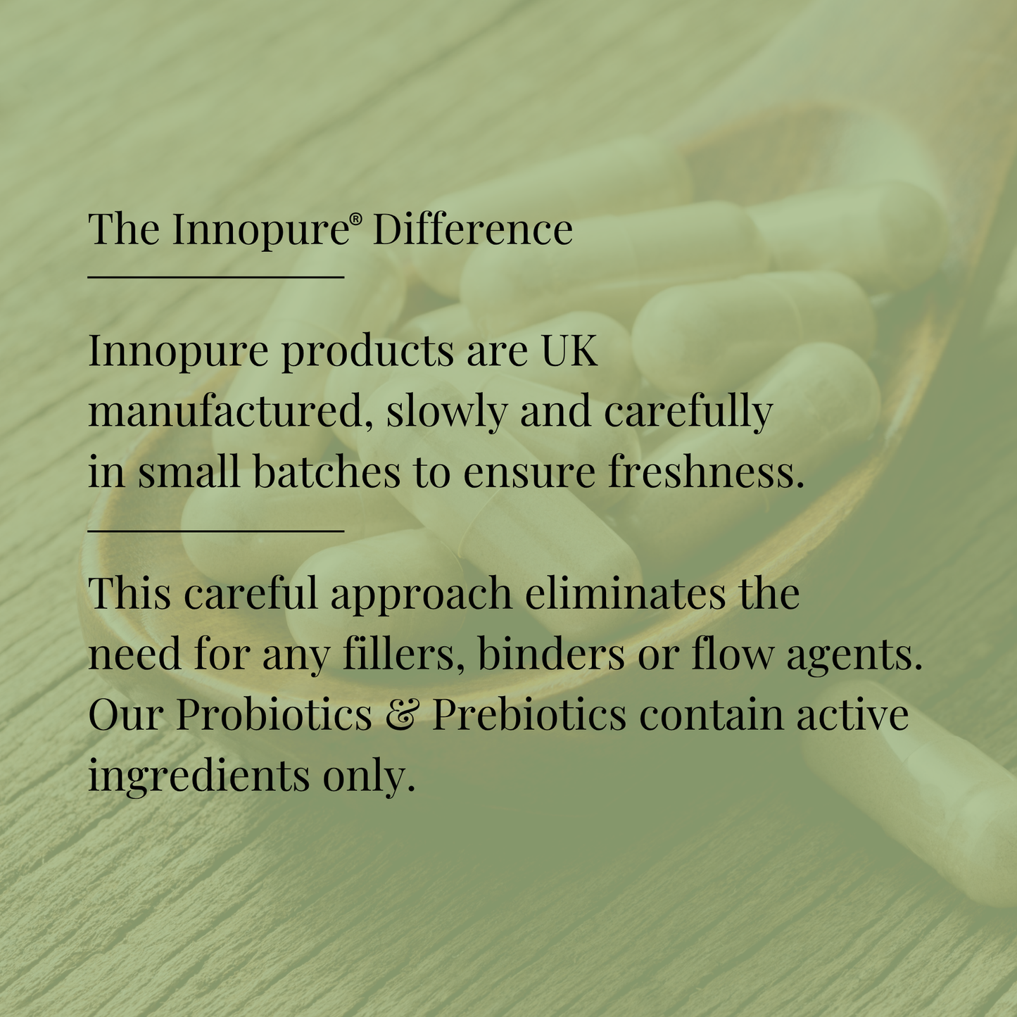 Probiotics & Prebiotics - Lactobacillus Acidophilus & FOS Complex | 120 Capsules (4 Month Supply)