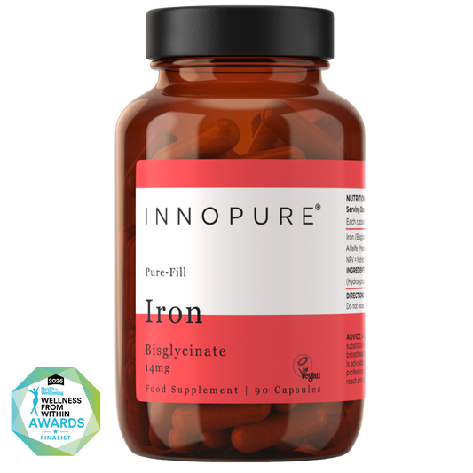 Iron Bisglycinate 14mg (90 Capsules 3-Month Supply)