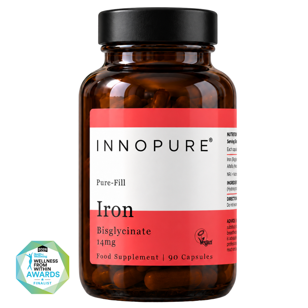 Iron Bisglycinate 14mg (90 Capsules 3-Month Supply)