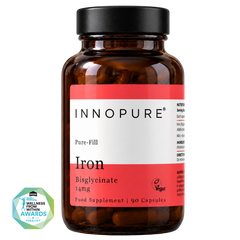 Iron Bisglycinate 14mg (90 Capsules 3-Month Supply)