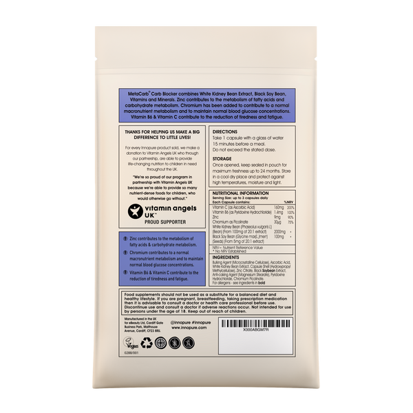 MetaCarb® Carb Blocker (90 Capsules 1-Month Supply)
