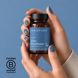 Zinc Picolinate 25mg (120 Capsules 4-Month Supply)