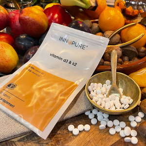 Vitamin D3 & Vitamin K2 MK7  (120 Tablets 4-Months Supply)