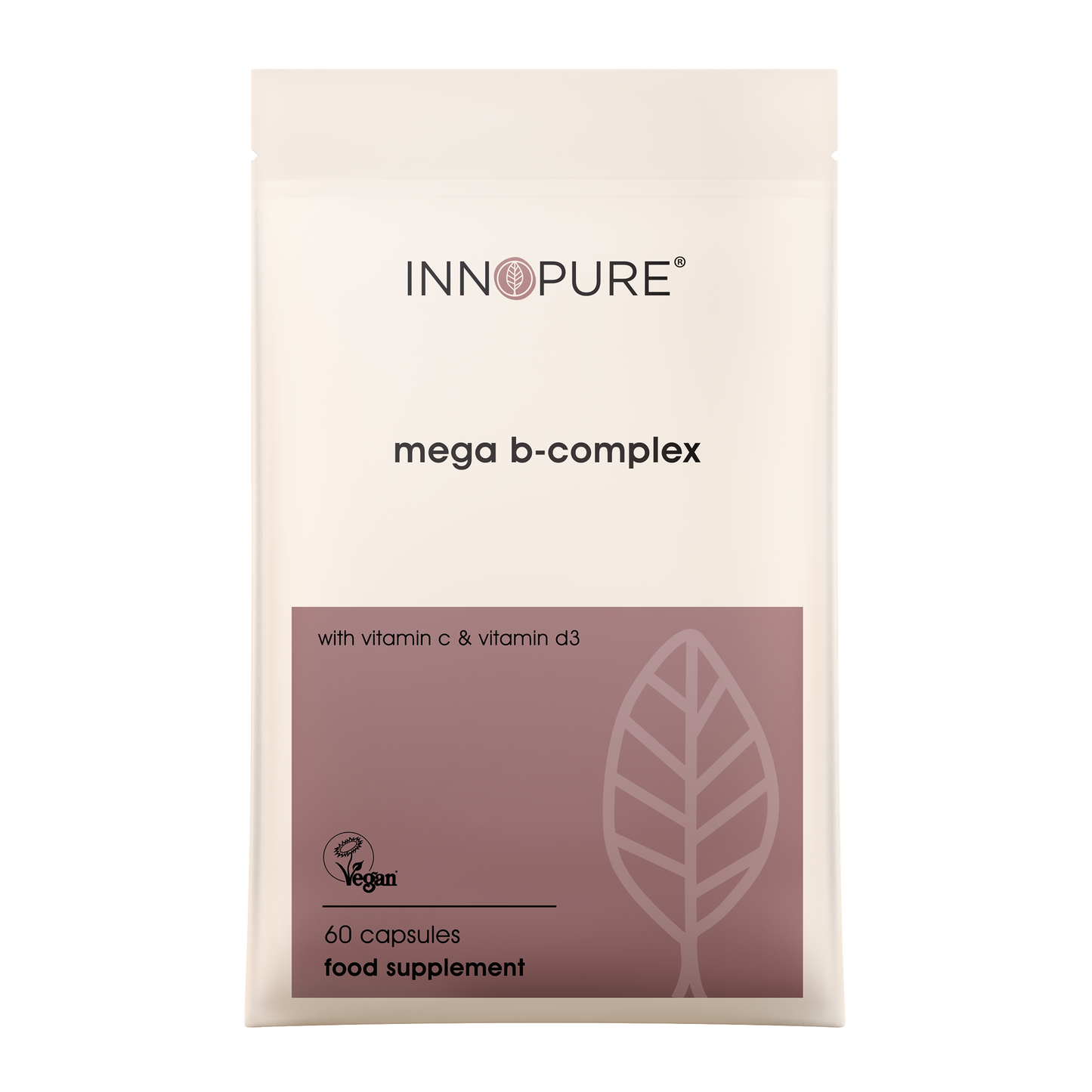 Mega B-Complex Capsules | 100% Natural ~ No Synthetic Fillers or Binders
