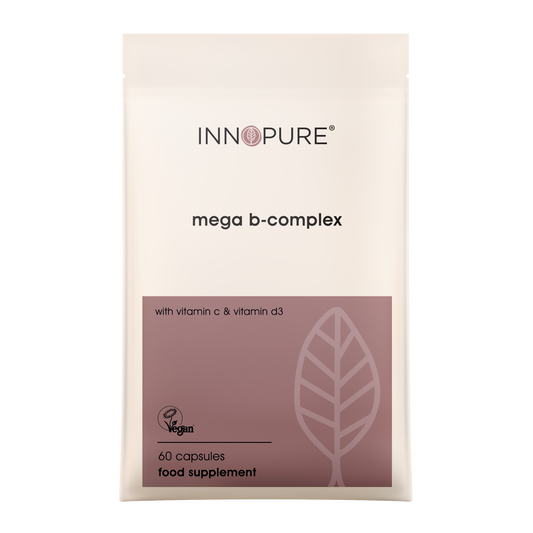 Mega B-Complex Capsules | 100% Natural ~ No Synthetic Fillers or Binders